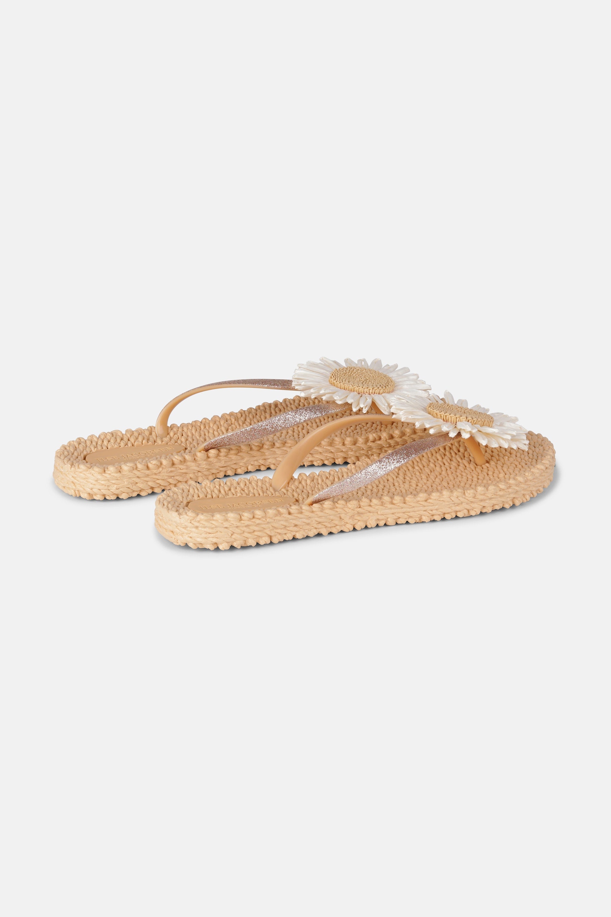 Flip-flops Blomma - Beige
